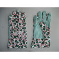 Lady′s PVC Dotted Palm Cotton Garden Work Glove